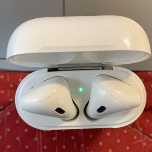 Apple AirPods with Leather Case